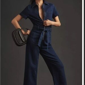Maeve Weekend Colette Denim Jumpsuit